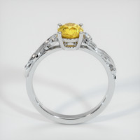 0.91 Ct. Bi Color Sapphire Ring, 18K White Gold 2
